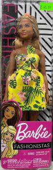 Mattel - Barbie - Fashionistas #126 - Jungle Dress - Curvy - Poupée